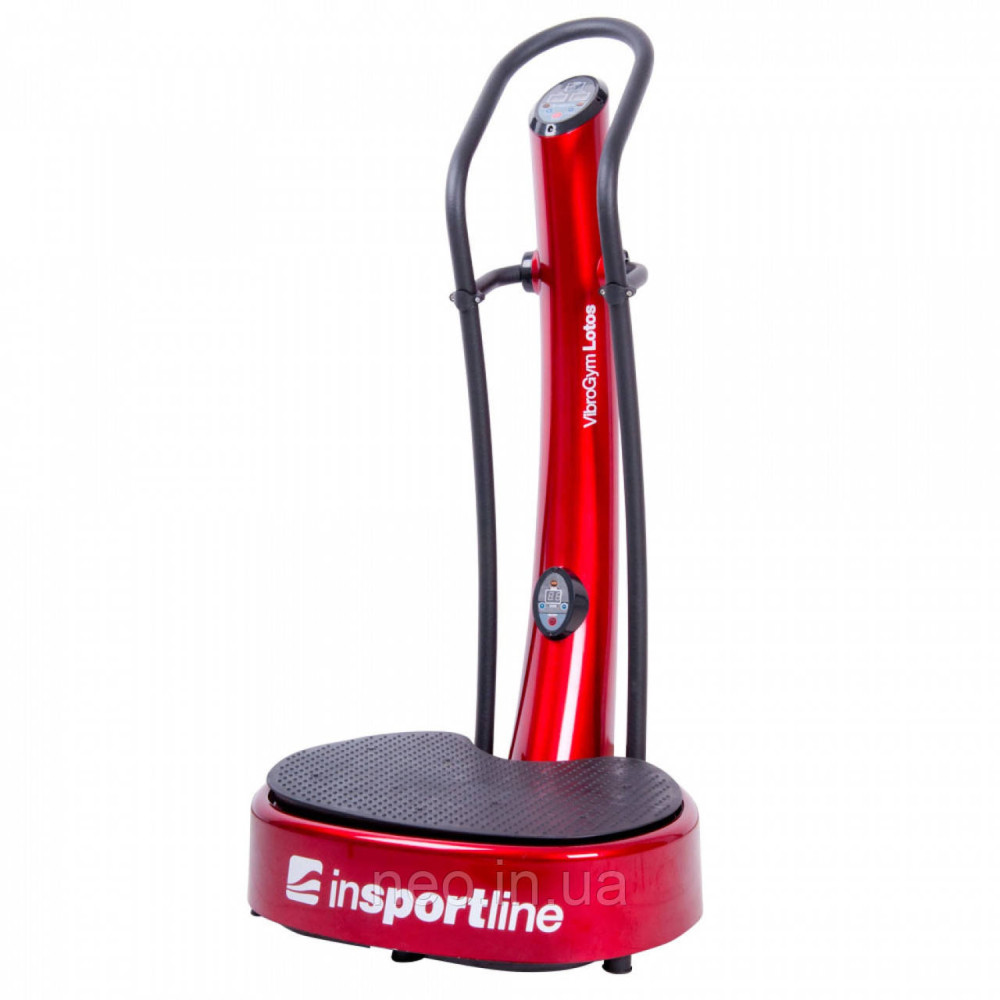 Вібраційна платформа VibroGym inSPORTline Lotos - Red
