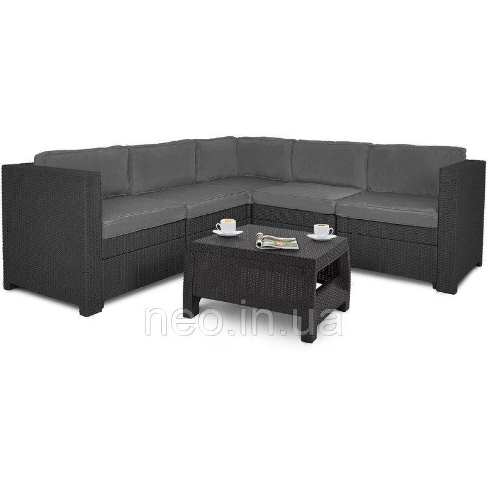 Набір садових меблів Provence Set Graphite