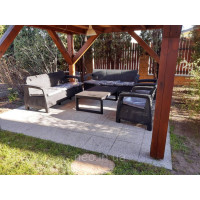 Комплект садових меблів Corfu Fiesta Lyon Max Set Graphite