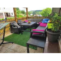 Комплект садових меблів Corfu Fiesta Lyon Max Set Graphite