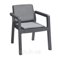 Набір пластикових садових меблів Keter Emily Patio set 247063 графіт