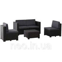 Набір пластикових садових меблів KETER MODUS SET 236080 графіт