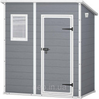 Садовий пластиковий будиночок  KETER MANOR PENT 6×4 230394
