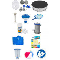 Круглий басейн 305x76 Bestway с насосом 20 в 1 MAX 2021 56679
