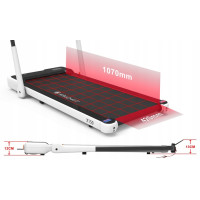 Складна домашня електрична бігова доріжка Halo-Fit X150 до 12 км/год + TWISTER в подарунок Складна домашня електрична бігова доріжка Halo-Fit X150 до 12 км/год + TWISTER в подарунок