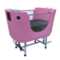 Blovi Hydro Therapy Dog Spa Ivory Tub - професійна ванна з системою SPA та функцією озонування, слонова кістка/білий