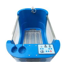 Blovi Hydro Therapy Dog Spa Ivory Tub - професійна ванна з системою SPA та функцією озонування, слонова кістка/білий