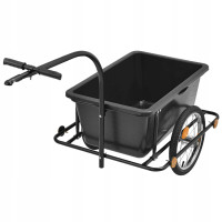 Велосипедний багажний причіп, тачка, садовий візок GARDEN-MAT  90 л /150 кг 