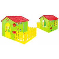 Дитячий ігровий будиночок Mochtoys+ столик + гірка