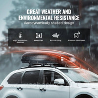 Vevor 310030 Багажник для багажу ABS Cars 370L 1882x773x400 мм