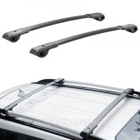 Vevor 310039 Поперечини багажника підходить для Subaru Forester 2014-2021 з піднятими бічними рейлінгами Алюмінієві поперечини