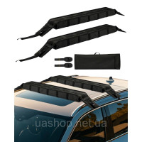Vevor 310038 Soft Roof Pads Багажники для байдарки для серфінгу Багажники на дах 838 мм