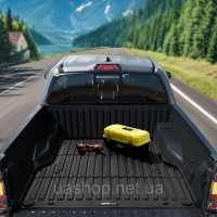 Vevor 310116 Килимок для ліжка Toyota Tacoma (2005-2023) TPE протектор кузова чорний Vevor 310116 Килимок для ліжка Toyota Tacoma (2005-2023) TPE протектор кузова чорний