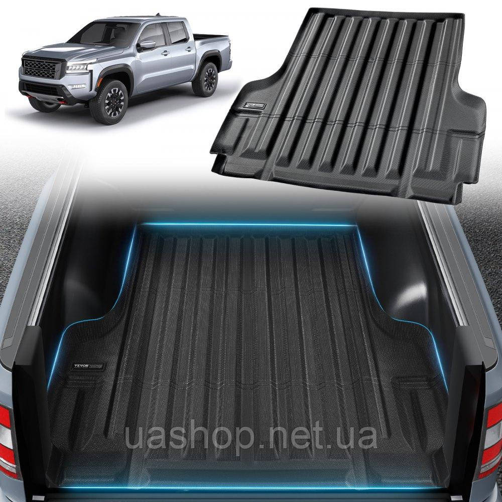 Vevor 310119 Килимок для ліжка Nissan Frontier 2022-2024 TPE протектор кузова чорний
