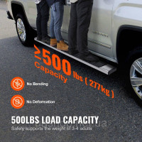 Vevor 310126 6-дюймові підніжки сумісні з 2007-2018 Chevy Silverado/GMC Sierra 1500 Crew Cab/2019 2500HD 3500HD 1500 LD, 201 бічні Vevor 310126 6-дюймові підніжки сумісні з 2007-2018 Chevy Silverado/GMC Sierra 1500 Crew Cab/2019 2500HD 3500HD 1500 LD, 201 бічні
