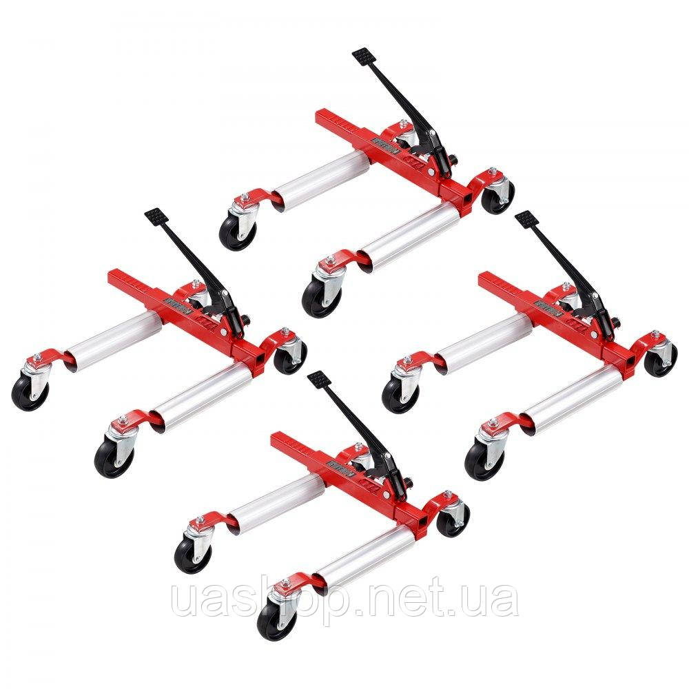 Vevor 310186 Wheel Cart Heavy Duty Vehicle Positioning Tire Jack Автомобільний домкрат 1500 фунтів 4 упаковки