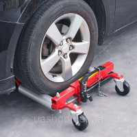 Vevor 310189 Гідравлічний домкрат 2 x Wheel Cart Позиціонування транспортного засобу, 680 кг Vevor 310189 Гідравлічний домкрат 2 x Wheel Cart Позиціонування транспортного засобу, 680 кг
