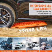 Vevor 310212 Пакет з 2 тягових дощок Traction Tape PP Mud Snow Sand Long Orange Vevor 310212 Пакет з 2 тягових дощок Traction Tape PP Mud Snow Sand Long Orange