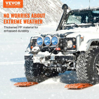 Vevor 310215 Упаковка з 2 тягових дощок Traction Tape PP Грязь Сніг Пісок Короткий оранжевий Vevor 310215 Упаковка з 2 тягових дощок Traction Tape PP Грязь Сніг Пісок Короткий оранжевий