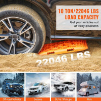 Vevor 310215 Упаковка з 2 тягових дощок Traction Tape PP Грязь Сніг Пісок Короткий оранжевий Vevor 310215 Упаковка з 2 тягових дощок Traction Tape PP Грязь Сніг Пісок Короткий оранжевий
