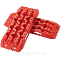 Vevor 310218 Упаковка з 2 тягових дощок Traction Tape PP Mud Snow Sand Short Red Vevor 310218 Упаковка з 2 тягових дощок Traction Tape PP Mud Snow Sand Short Red