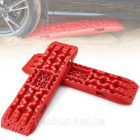 Vevor 310216 Пакет з 2 тягових дощок Traction Tape PP Mud Snow Sand Long Red Vevor 310216 Пакет з 2 тягових дощок Traction Tape PP Mud Snow Sand Long Red