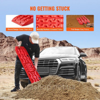 Vevor 310216 Пакет з 2 тягових дощок Traction Tape PP Mud Snow Sand Long Red Vevor 310216 Пакет з 2 тягових дощок Traction Tape PP Mud Snow Sand Long Red