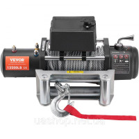 Vevor 310229 Електролебідка 12V 6123кг електрична лебідка мотор лебідка позашляхова лебідка IP55 Vevor 310229 Електролебідка 12V 6123кг електрична лебідка мотор лебідка позашляхова лебідка IP55