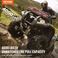 Vevor 310232 Електролебідка 12V 1814кг електрична лебідка мотор лебідка позашляхова лебідка IP55 Vevor 310232 Електролебідка 12V 1814кг електрична лебідка мотор лебідка позашляхова лебідка IP55