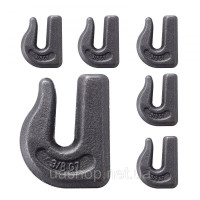 Vevor 310261 6x гаки для ковша трактора 7,93 мм, гаки зі сталі марки 70 6803,88 кг Vevor 310261 6x гаки для ковша трактора 7,93 мм, гаки зі сталі марки 70 6803,88 кг