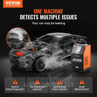 Vevor 310277 Детектор витоку машини Тестер витоку EVAP Вбудований повітряний насос 8 л/хв 12 В Vevor 310277 Детектор витоку машини Тестер витоку EVAP Вбудований повітряний насос 8 л/хв 12 В