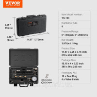Vevor 310283 Манометр Манометр Манометр Манометр Манометр Манометр Манометр з манометром Бензиновий двигун 0-300 PSI і 0-2000 кПа Vevor 310283 Манометр Манометр Манометр Манометр Манометр Манометр Манометр з манометром Бензиновий двигун 0-300 PSI і 0-2000 кПа