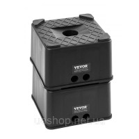 Vevor 310298 2 x Блоки для вирівнювання домкратів причепа 2722 кг, висотою 152,4 мм