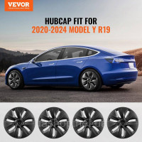 Vevor 310370 Ковпаки ступиці модель Y 2020-2023 з отвором для форсунки клапана R19 Vevor 310370 Ковпаки ступиці модель Y 2020-2023 з отвором для форсунки клапана R19
