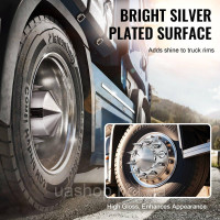 Vevor 310371 Комплект кришки задньої та передньої осі ABS кришки гайки колеса 6 шт.