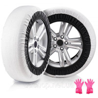 Vevor 310381 Потовщені снігові шкарпетки Шини Snow Traction Tire Cover-Large 2pcs Vevor 310381 Потовщені снігові шкарпетки Шини Snow Traction Tire Cover-Large 2pcs
