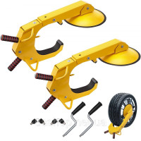 Vevor 310393 Wheel Lock Car Claw Комплект із 2 фіксаторів для шин. Підходить для протиугінного колеса причепа з діаметром коліс