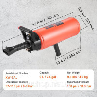 Vevor 310412 Портативний наповнювач сидінь Tire Bead Seater 9L Air Blaster Vevor 310412 Портативний наповнювач сидінь Tire Bead Seater 9L Air Blaster