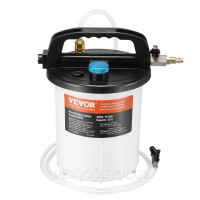 Vevor 310476 Відсмоктувач гальмівної рідини 3L з 13 з’єднувачами для шлангів Vevor 310476 Відсмоктувач гальмівної рідини 3L з 13 з’єднувачами для шлангів