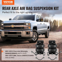 Vevor 310486 Комплект підвіски Airbag 01-2010 Chevrolet Silverado GMC Sierra 2500/3500 HD