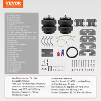 Vevor 310481 Комплект підвіски подушки безпеки підходить для Ford F250/F350 2WD 4WD рік 99-04 08-10