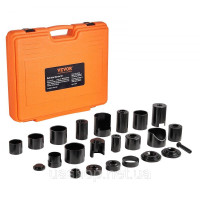 Vevor 310490 25pcs Опорний шарнір знімач кульових шарнірів Набір знімачів кульових шарнірів, 520 x 430 x 90 мм Універсальний набір