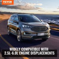Vevor 310521 Набір прокладок для турбокомпресора 2,5-6 л, турбо, 800-1000°C, литий сплав Vevor 310521 Набір прокладок для турбокомпресора 2,5-6 л, турбо, 800-1000°C, литий сплав