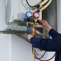 Vevor 310554 Манометр тиску холодоагенту з 4-позиційним датчиком тиску холодоагенту в колекторі автомобіля, R134A-R12-R410A-R22 Vevor 310554 Манометр тиску холодоагенту з 4-позиційним датчиком тиску холодоагенту в колекторі автомобіля, R134A-R12-R410A-R22