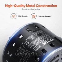 Vevor 310562 1/2 HP Двигун повітродувки 2,6 A 1300/1100/800 об/хв 3-канальний 15 мкФ/450 В конденсатор