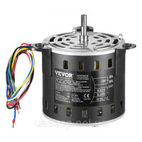 Vevor 310563 Двигун повітродувки 1/3HP 1.95A 750/9501250об/хв 3-швидкісний конденсатор 15мкФ/450В