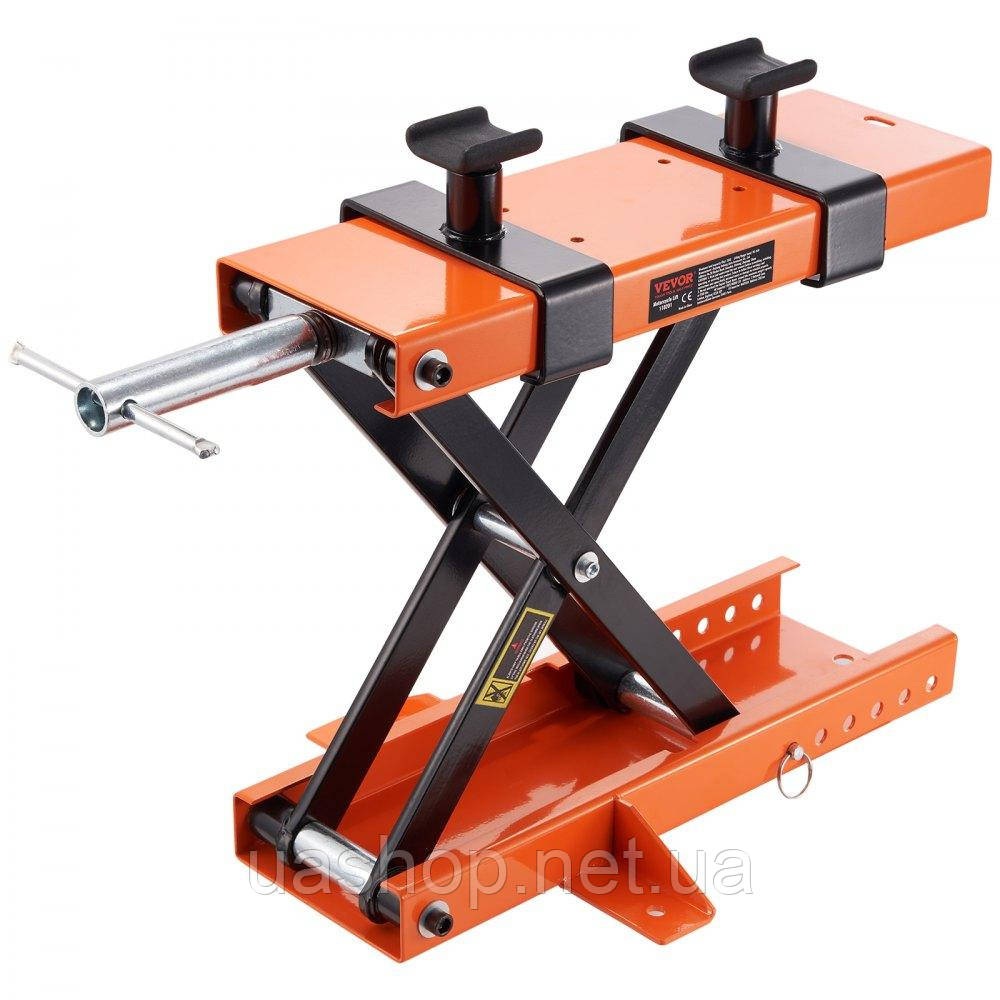 Vevor 310606 Мотоциклетний домкрат 500 кг Вантажопідйомна платформа Мотоциклетний домкрат Підйомна платформа Мотоциклетний домкрат