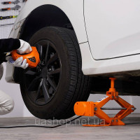 Vevor 310628 Автомобільний ножичний домкрат Підйомна платформа автомобільна/позашляховик/MPV 3т Рукоятка 170-420 мм