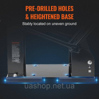 Vevor 310636 Тримач гнізда для мотоциклетних шин, знімний, регульований, універсальний