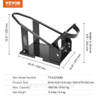 Vevor 310636 Тримач гнізда для мотоциклетних шин, знімний, регульований, універсальний